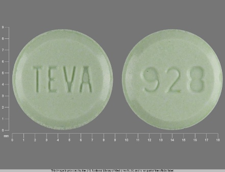 928 TEVA: (0093-0928) Lovastatin 40 mg Oral Tablet by Bryant Ranch Prepack