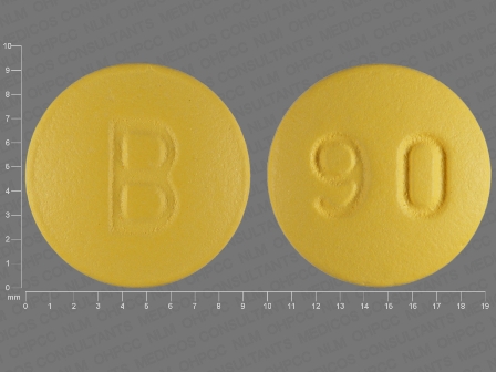 B 90: (0093-1023) 24 Hr Nifediac Cc 90 mg Extended Release Tablet by Teva Pharmaceuticals USA Inc