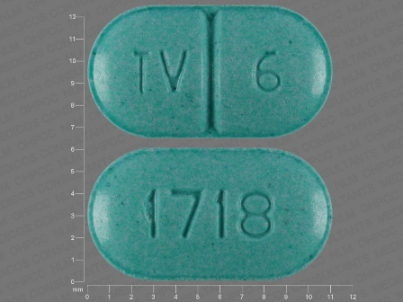TV 6 1718: (0093-1718) Warfarin Sodium 6 mg Oral Tablet by Remedyrepack Inc.