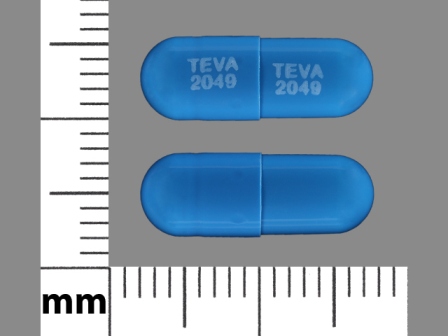 TEVA 2049 TEVA 2049: (0093-2049) Tolterodine Tartrate 4 mg Oral Capsule, Extended Release by Carilion Materials Management