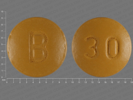 B 30: (0093-2057) Nifedipine 30 mg Oral Tablet, Extended Release by Nucare Pharmaceuticals, Inc.