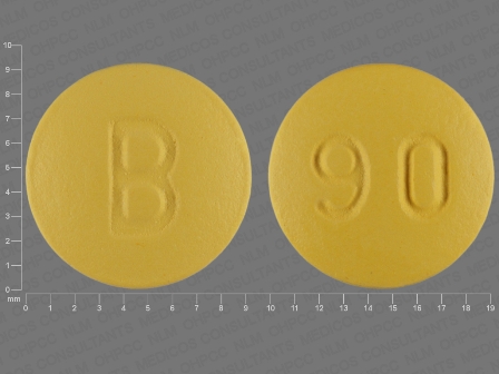 B 90: (0093-2059) Nifedipine 90 mg 24 Hr Extended Release Tablet by Teva Pharmaceuticals USA