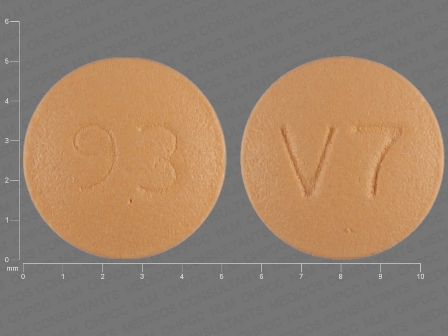 93 V7: (0093-2063) Quetiapine (As Quetiapine Fumarate) 25 mg Oral Tablet by Teva Pharmaceuticals USA Inc