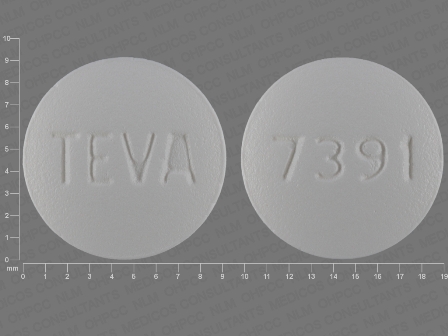 TEVA 7391: (0093-3100) Risedronate Sodium 30 mg Oral Tablet, Film Coated by Teva Pharmaceuticals USA Inc