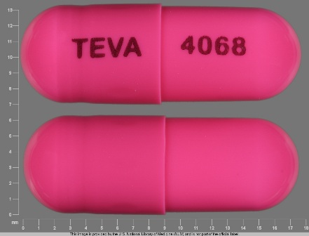 TEVA 4068: (0093-4068) Prazosin (As Prazosin Hydrochloride) 2 mg Oral Capsule by Teva Pharmaceuticals USA Inc