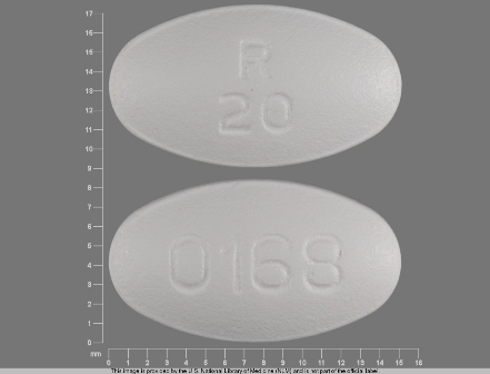 R20 0168: (0093-5105) Olanzapine 20 mg Oral Tablet, Film Coated by Remedyrepack Inc.