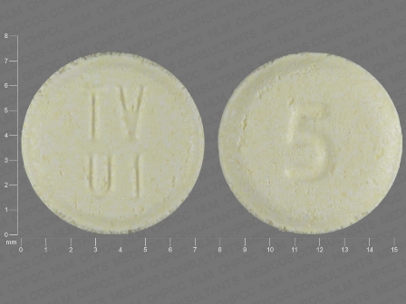 TV U1 5: (0093-5245) Olanzapine 5 mg Disintegrating Tablet by Cardinal Health