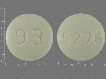 93 5276: (0093-5276) Dexmethylphenidate Hydrochloride 5 mg Oral Tablet by Avera Mckennan Hospital