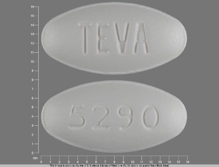 TEVA 5290: (0093-5290) Voriconazole 200 mg Oral Tablet by Teva Pharmaceuticals USA Inc