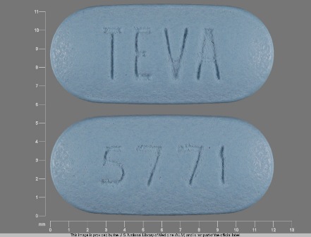 TEVA 5771: (0093-5771) Olanzapine 15 mg Oral Tablet by Physicians Total Care, Inc.