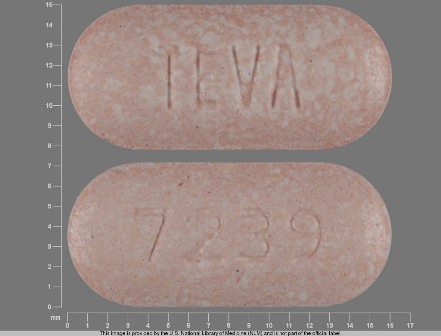 TEVA 7239: (0093-7239) Hctz 12.5 mg / Irbesartan 300 mg Oral Tablet by Avkare, Inc.