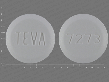 TEVA 7273: (0093-7273) Pioglitazone 45 mg Oral Tablet by International Labs, Inc.