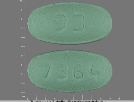 93 7364: (0093-7364) Losartan Pot 25 mg Oral Tablet by Teva Pharmaceuticals USA Inc
