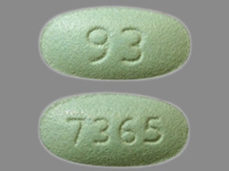 9 3 7365: (0093-7365) Losartan Pot 50 mg Oral Tablet by Legacy Pharmaceutical Packaging