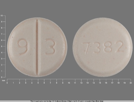 9 3 7382: (0093-7382) Venlafaxine 75 mg (As Venlafaxine Hydrochloride 84.9 mg) Oral Tablet by Teva Pharmaceuticals USA Inc