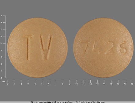 TV 7426: (0093-7426) Montelukast 10 mg (As Montelukast Sodium 10.4 mg) Oral Tablet by Teva Pharmaceuticals USA Inc