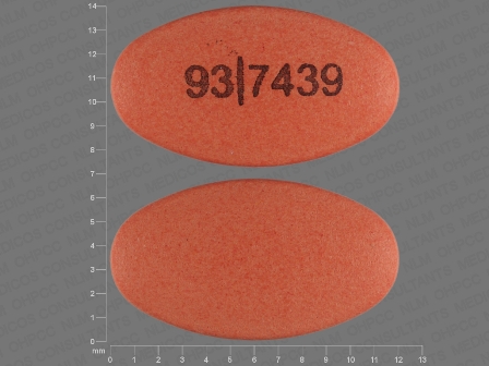 93 7439: (0093-7439) Divalproex Sodium 125 mg Delayed Release Tablet by Teva Pharmaceuticals USA Inc
