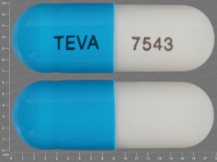 TEVA 7543: (0093-7543) Duloxetine 30 mg/1 Oral Capsule, Delayed Release by Teva Pharmaceuticals USA Inc