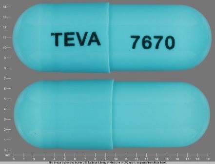 TEVA 7670 TEVA 7670: (0093-7670) Amlodipine (As Amlodipine Besylate) 5 mg / Benazepril Hydrochloride 40 mg Oral Capsule by Teva Pharmaceuticals USA Inc