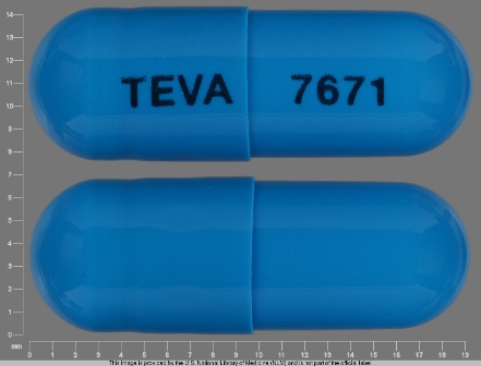 TEVA 7671 TEVA 7671: (0093-7671) Amlodipine (As Amlodipine Besylate) 10 mg / Benazepril Hydrochloride 40 mg Oral Capsule by Teva Pharmaceuticals USA Inc