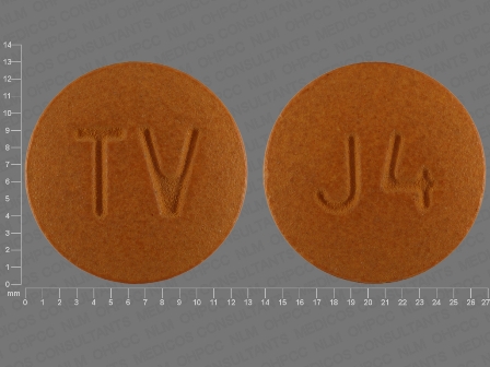 TV J4: (0093-7692) Amlodipine and Valsartan Oral Tablet, Film Coated by Teva Pharmaceuticals USA Inc