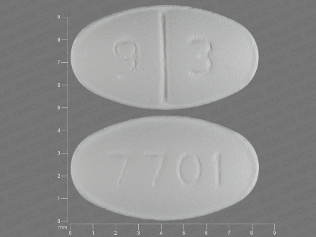 9 3 7701: (0093-7701) Levocetirizine Dihydrochloride 5 mg Oral Tablet by Teva Pharmaceuticals USA Inc