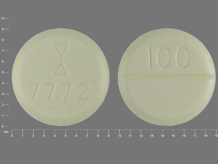 7772 100: (0093-7772) Clozapine 100 mg Oral Tablet by Teva Pharmaceuticals USA Inc