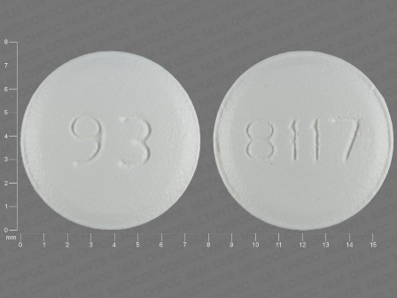 8117 93: (0093-8117) Famciclovir 125 mg Oral Tablet by Teva Pharmaceuticals USA Inc