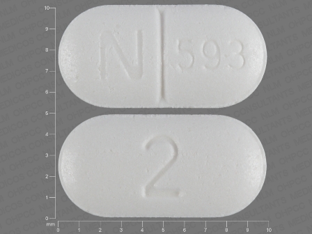 N 593 2: (0093-8121) Doxazosin (As Doxazosin Mesylate) 2 mg Oral Tablet by Bryant Ranch Prepack
