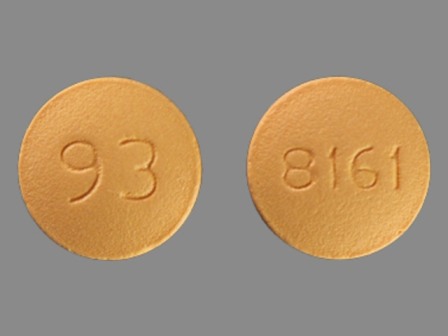 93 8161: (0093-8161) Quetiapine (As Quetiapine Fumarate) 25 mg Oral Tablet by Teva Pharmaceuticals USA Inc