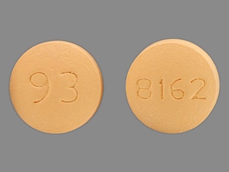93 8162: (0093-8162) Quetiapine Fumarate 100 mg Oral Tablet, Film Coated by Ncs Healthcare of Ky, Inc Dba Vangard Labs