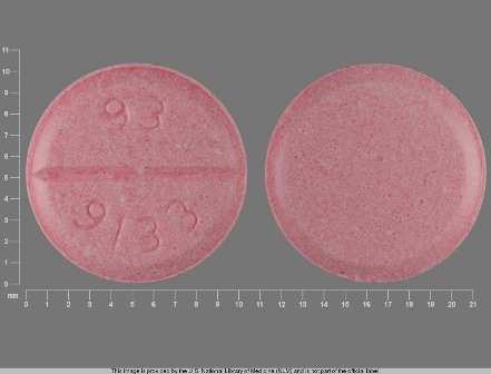 93 9133: (0093-9133) Amiodarone Hydrochloride 200 mg Oral Tablet by Remedyrepack Inc.
