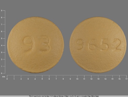 93 9652: (0093-9652) Prochlorperazine (As Prochlorperazine Maleate) 10 mg Oral Tablet by Bryant Ranch Prepack