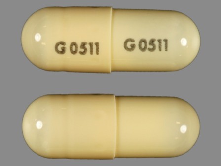 G 0511: (0115-0511) Fenofibrate 67 mg Oral Capsule by St Marys Medical Park Pharmacy