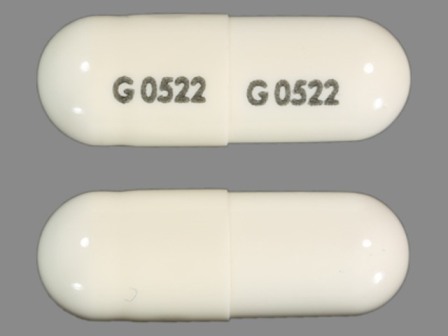 G 0522: (0115-0522) Fenofibrate 134 mg Oral Capsule by Global Pharmaceuticals, Division of Impax Laboratories Inc.