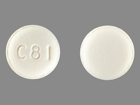 C81: (0115-1070) Dipyridamole 25 mg Oral Tablet by Global Pharmaceuticals, Division of Impax Laboratories Inc.