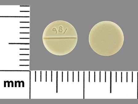 981: (0115-9811) Digoxin 125 ug/1 Oral Tablet by Remedyrepack Inc.