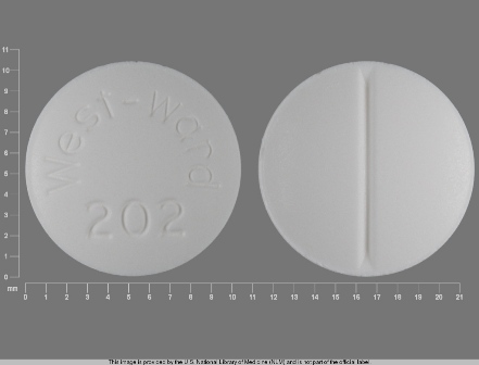 West ward 202: (0143-1202) Cortisone Acetate 25 mg Oral Tablet by West-ward Pharmaceutical Corp