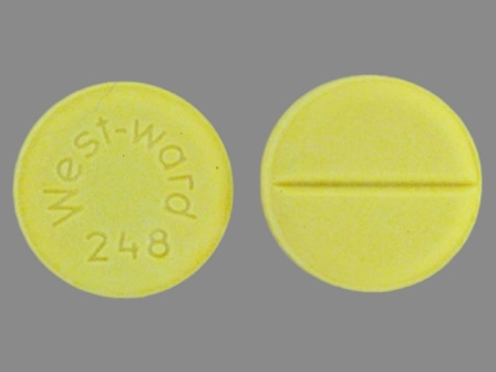 West-ward 248: (0143-1248) Folate 1 mg Oral Tablet by West-ward Pharmaceutical Corp.
