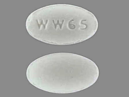 WW65: (0143-1265) Lisinopril 2.5 mg Oral Tablet by West-ward Pharmaceutical Corp