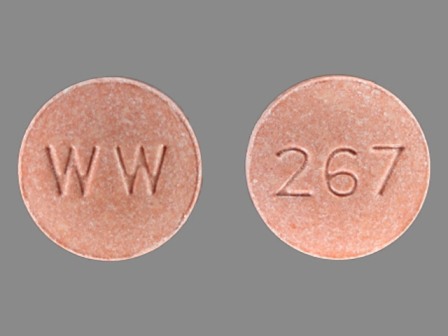 WW 267: (0143-1267) Lisinopril 10 mg Oral Tablet by Med-health Pharma, LLC