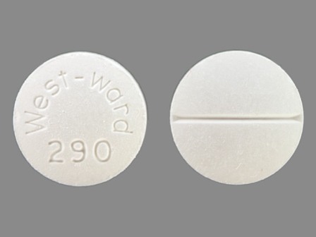 West ward 290: (0143-1290) Methocarbamol 500 mg Oral Tablet by Dispensing Solutions, Inc.