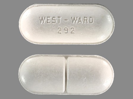 West ward 292 White Oblong Pill