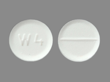 W 4: (0143-1764) Trihexyphenidyl Hydrochloride 2 mg Oral Tablet by West-ward Pharmaceutical Corp