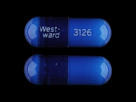 West-ward 3126<br/>West ward 3126: (0143-3126) Dicyclomine Hydrochloride 10 mg Oral Capsule by West-ward Pharmaceutical Corp