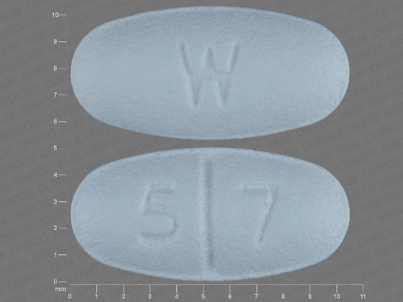 5 7 W: (0143-9581) Sertraline (As Sertraline Hydrochloride) 50 mg Oral Tablet by West-ward Pharmaceutical Corp