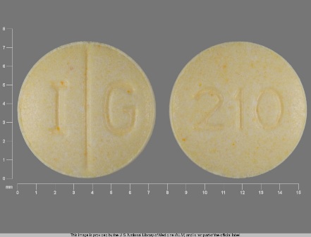 IG 210: (0143-9717) Folate 1 mg Oral Tablet by West-ward Pharmaceutical Corp