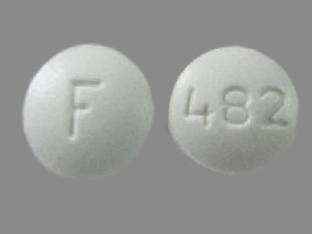 F 482: (0168-0482) Methscopolamine 2.5 mg Oral Tablet by E. Fougera & Co. a Division of Fougera Pharmaceuticals Inc.