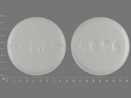 4096 TV: (0172-4096) Baclofen 10 mg Oral Tablet by Ivax Pharmaceuticals, Inc.