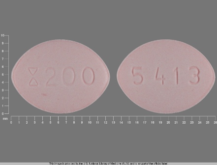 5413 200: (0172-5413) Fluconazole 200 mg Oral Tablet by Remedyrepack Inc.